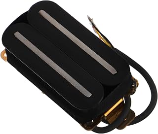 Kisangel Pickup Replacement High Output Humbucker Single Coil Dual Rail Design Pure Sound Quality Easy Upgrade for Guitars for Recording
