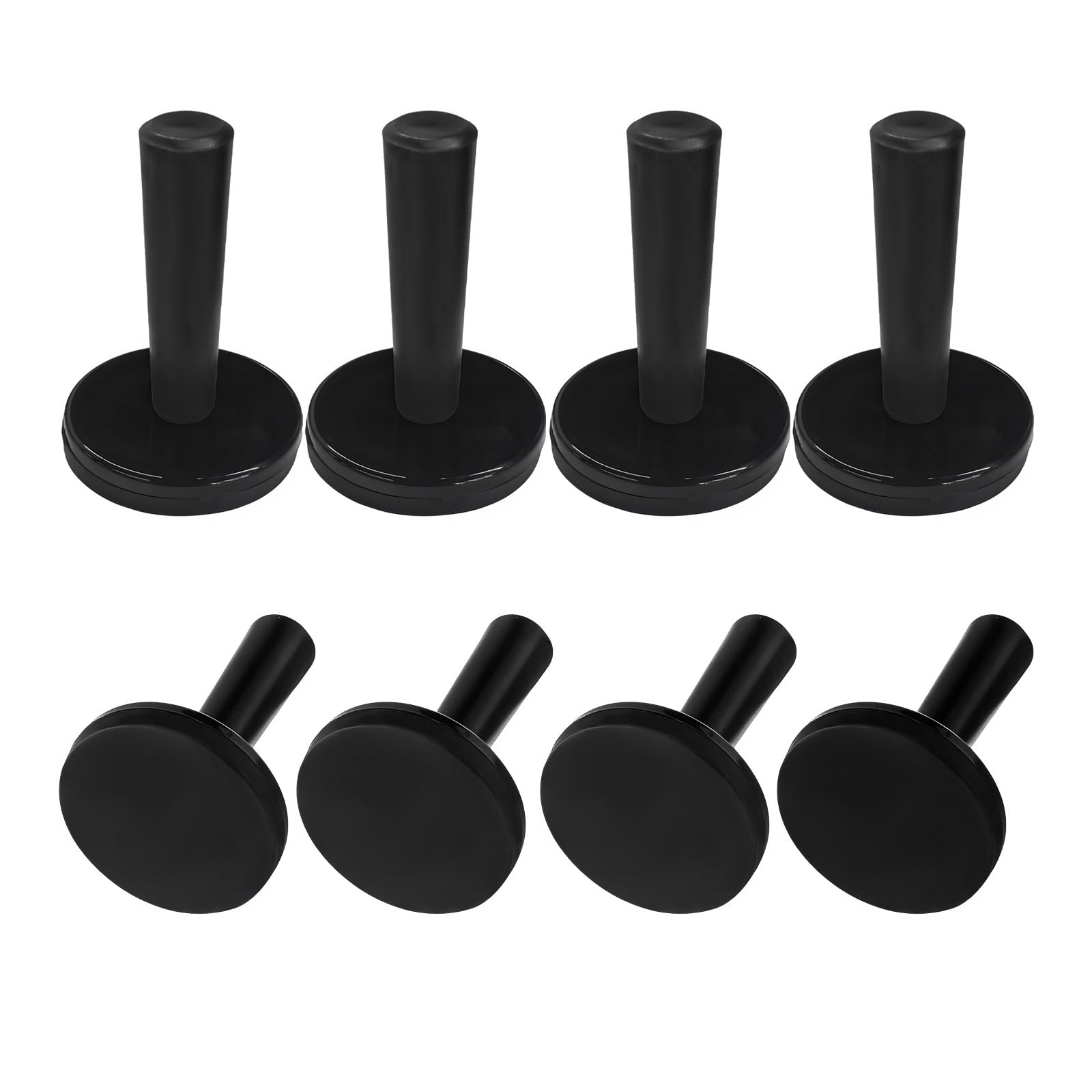 Yourkar 8PCS Vinyl Wrap Magnets for Cars Wrap, Car Wrap Gripper Magnets Holder Tint Tool, Auto Vinyl Wrap Film Gripper Holder for Sign Vinyl, Wrapping, Window Tinting (Black)