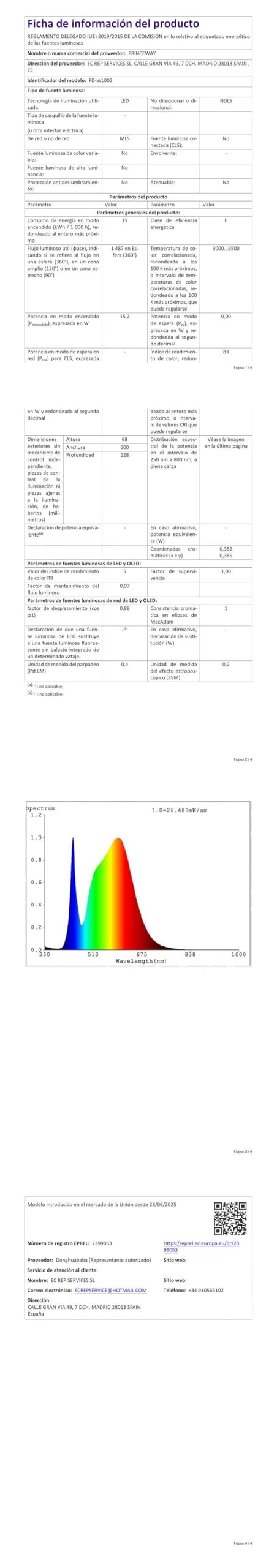 Lampara Aplique de Pared para Luz Espejo y Armario de Baño LED, Longitud 60CM Plateada Lampara, 15W 1500Lm No Regulable Iluminación, IP44 Resistente al Agua, Luz Cálida Neutra Fría