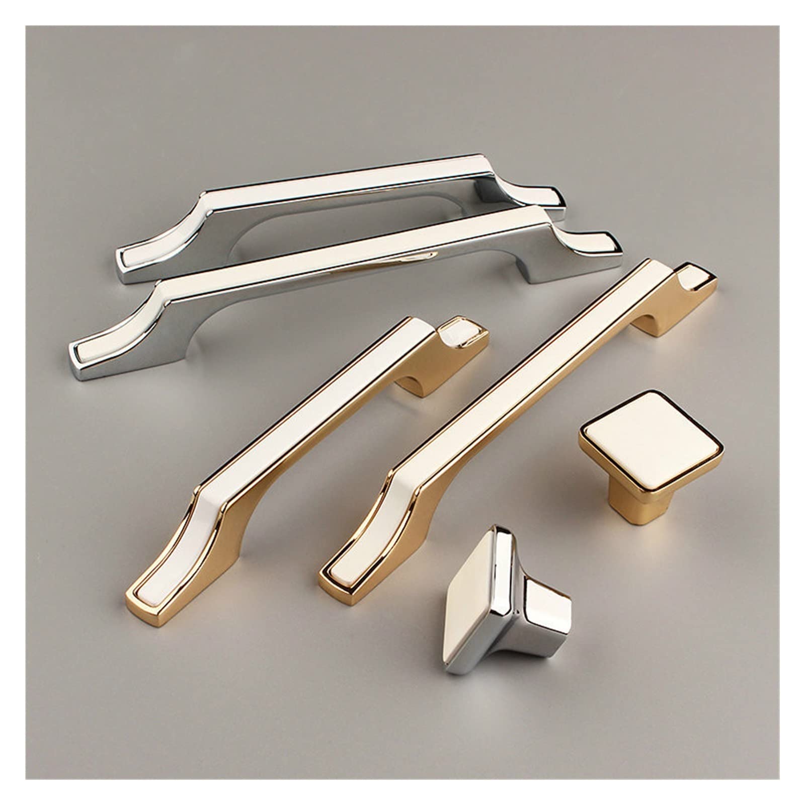 Bouton de tiroir or et noir JCAKES au design ergonomique pour moderniser vos meubles