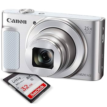 未使用級の美品♪ Canon PowerShot SX620 HS ホワイト Amazon Canada: Canon PowerShot SX620 HS Digital Camera along