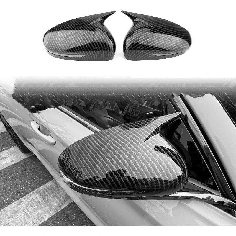 Couvercle rétroviseur Genesis G70 pour masquer rayures look carbone