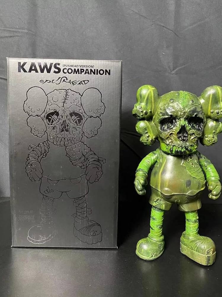 Amazon.co.jp: Pushead Companion 緑 カウズ パスヘッド