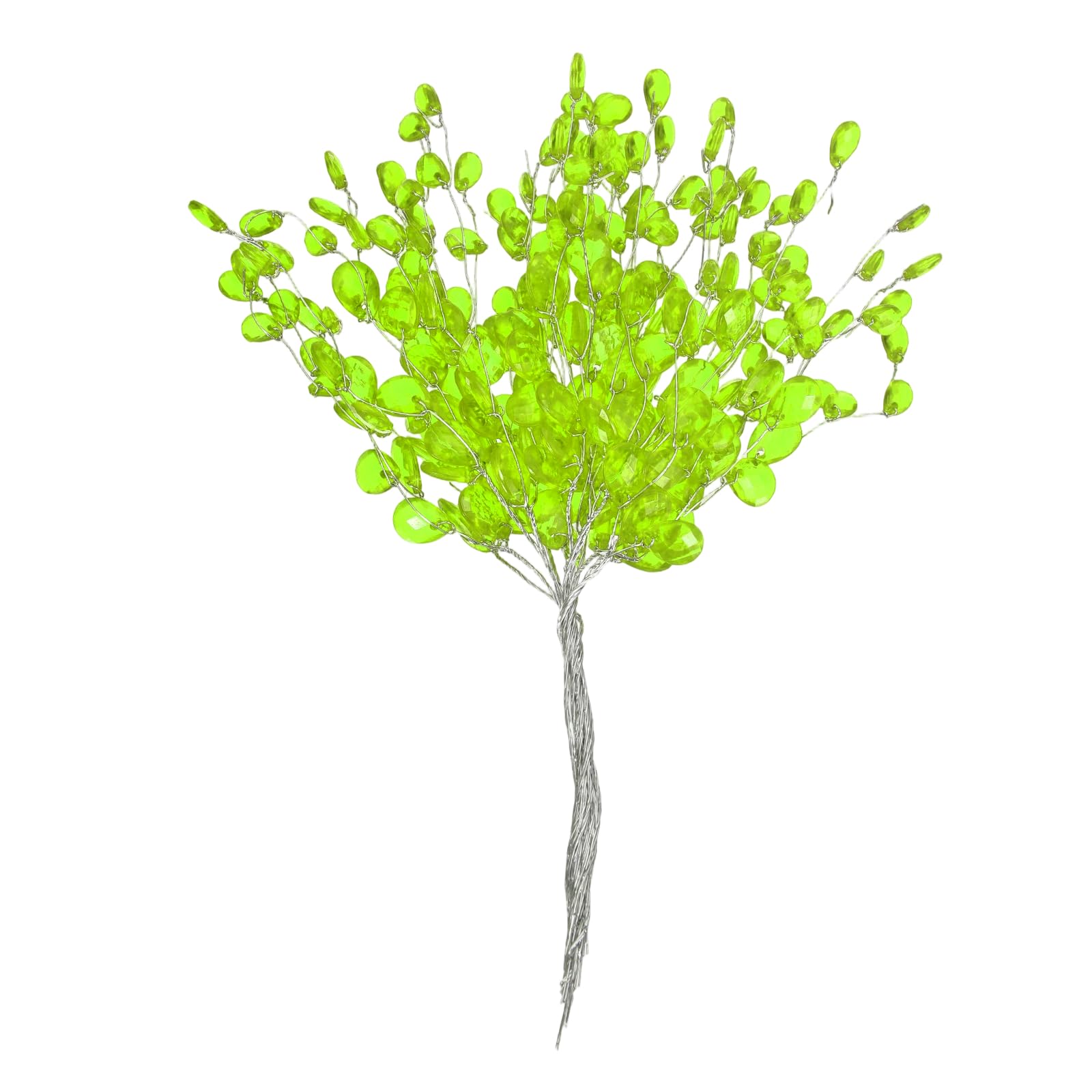 Fleur en cristal en branche en acrylique METERXITY de décoration intérieure