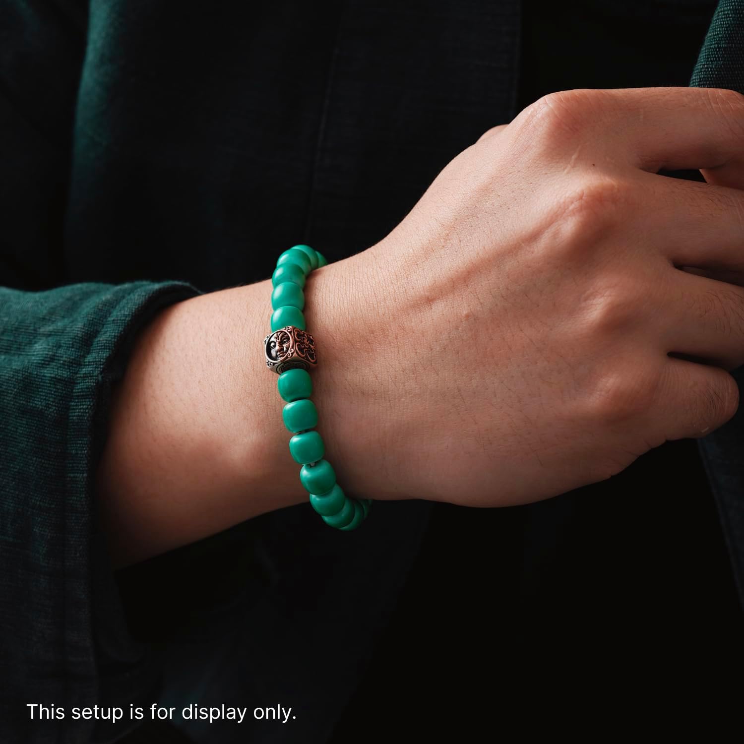 COPPERTIST.WU Animal Taoist Buddha Beads for Bracelet, Handmade Jewelry Gift for Men Women