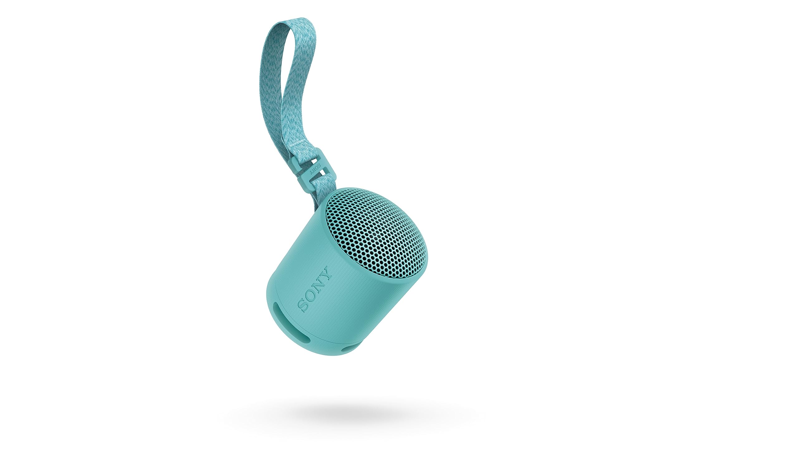 Sony SRS-XB100 - Altoparlante wireless Bluetooth, portatile, leggero, compatto, per esterni, viaggi, durevole IP67, impermeabile e antipolvere, batteria 16 HR, cinturino, chiamate in vivavoce, nuovo