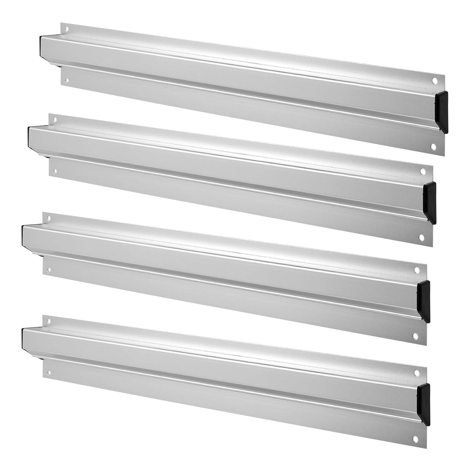 comandero hosteleria Barra De Tickets Cocina 1m, 1 2 3 4 Piezas Catering Tab Order Grabber, Aluminio Restaurante Comida Estante Titular De La Orden Para El Hotel Bares Fast-Food Línea Takeaway(4pack)