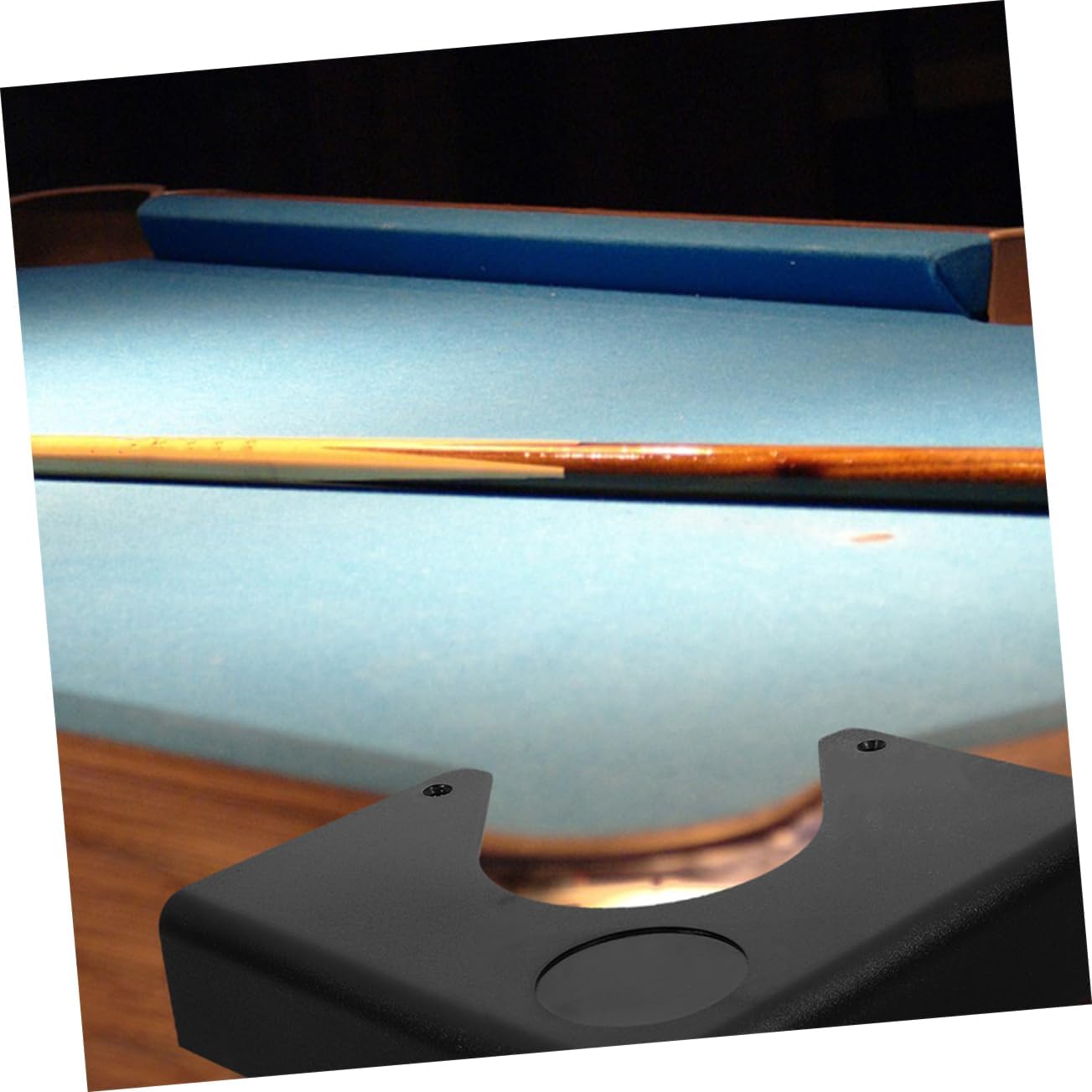Happyyami 4pcs Billiard Table Accessories Corner Bumper Guards Pool Table Corner Plate