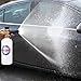 MATCC Adjustable Foam Cannon 33 fl. oz (1Liter) Bottle Snow Foam Lance with 1/4'' Quick Connector, 5 Pressure Washer Nozzles for Cleaning