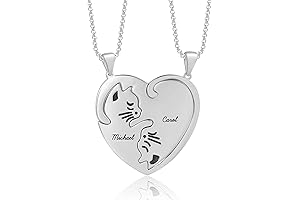 Personalized Cat BFF Necklace: A Timeless Symbol of Feline Friendship