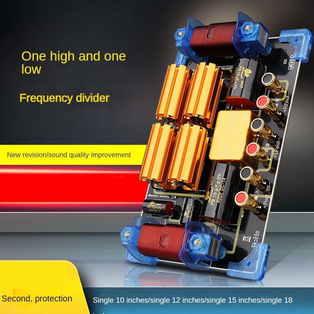 1 PCS 1800 W Audio-Frequenzteiler Bühnenleistung Hochleistungs-Frequenzteiler 15 18