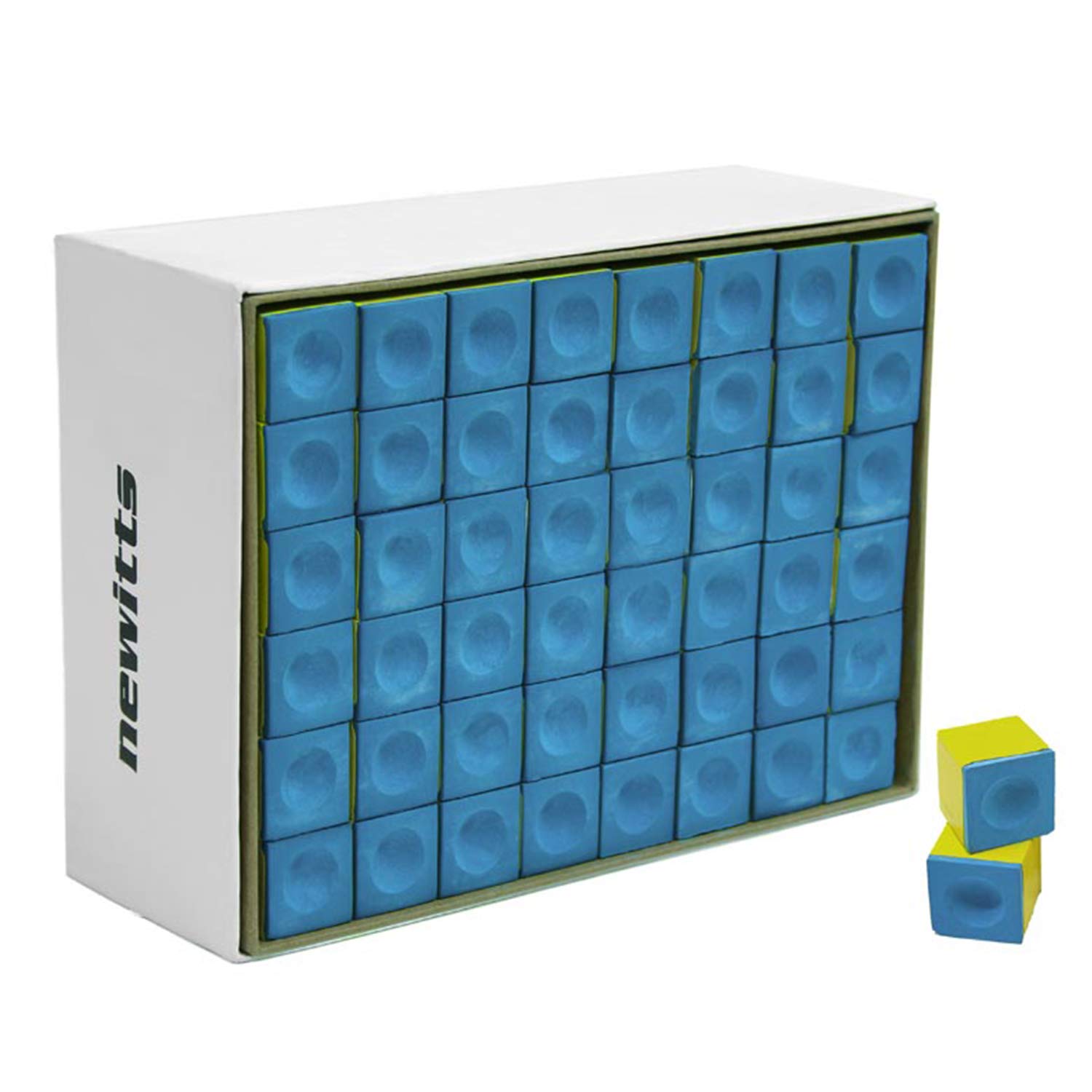 Newitts AAA Grade Cue Chalk [144 Pack] • Blue