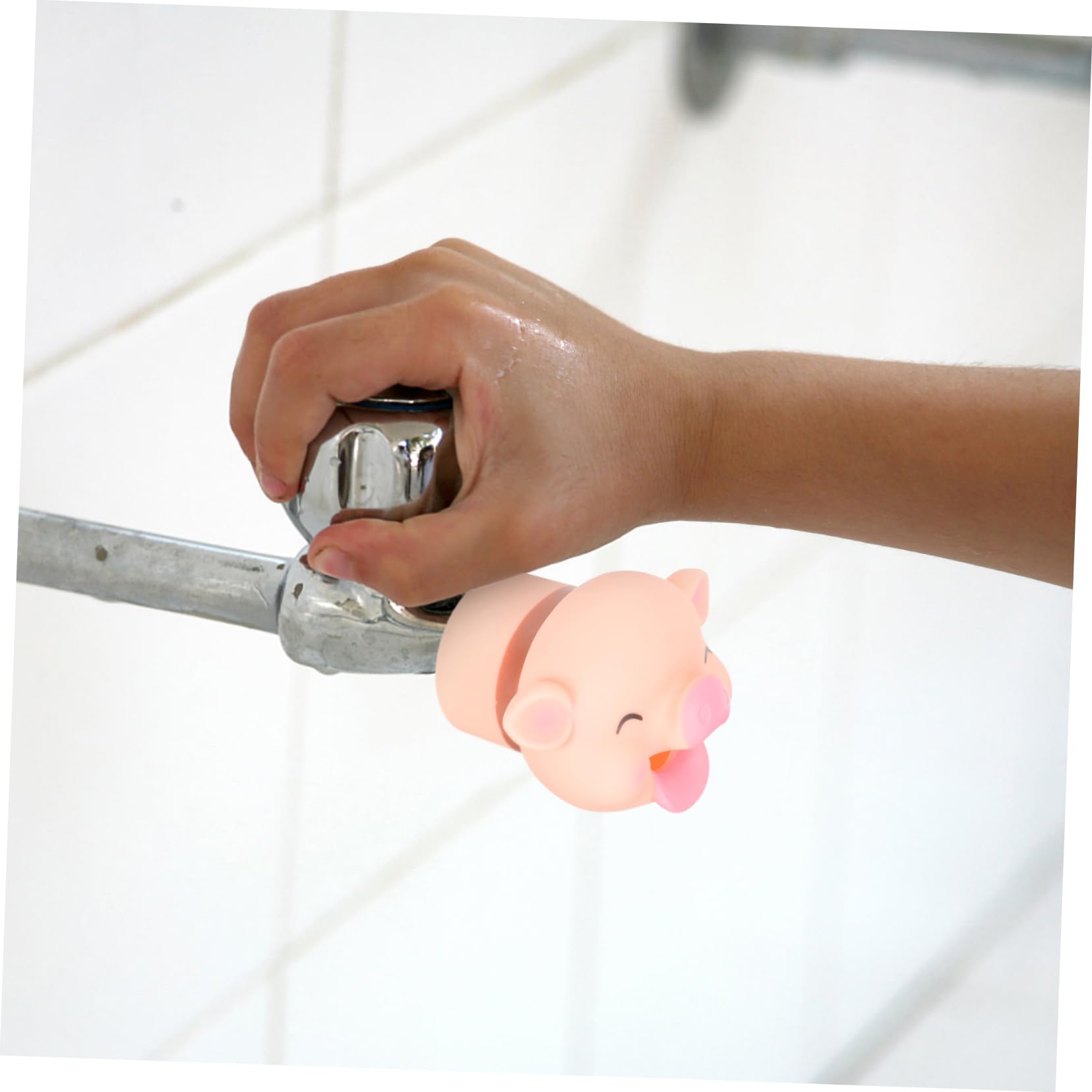 Abaodam 4pezzi Rubinetto Estensore Animale Per Prolunga Per Lavabo Per Lavaggio Mani e Facile Accessorio Per Infantile