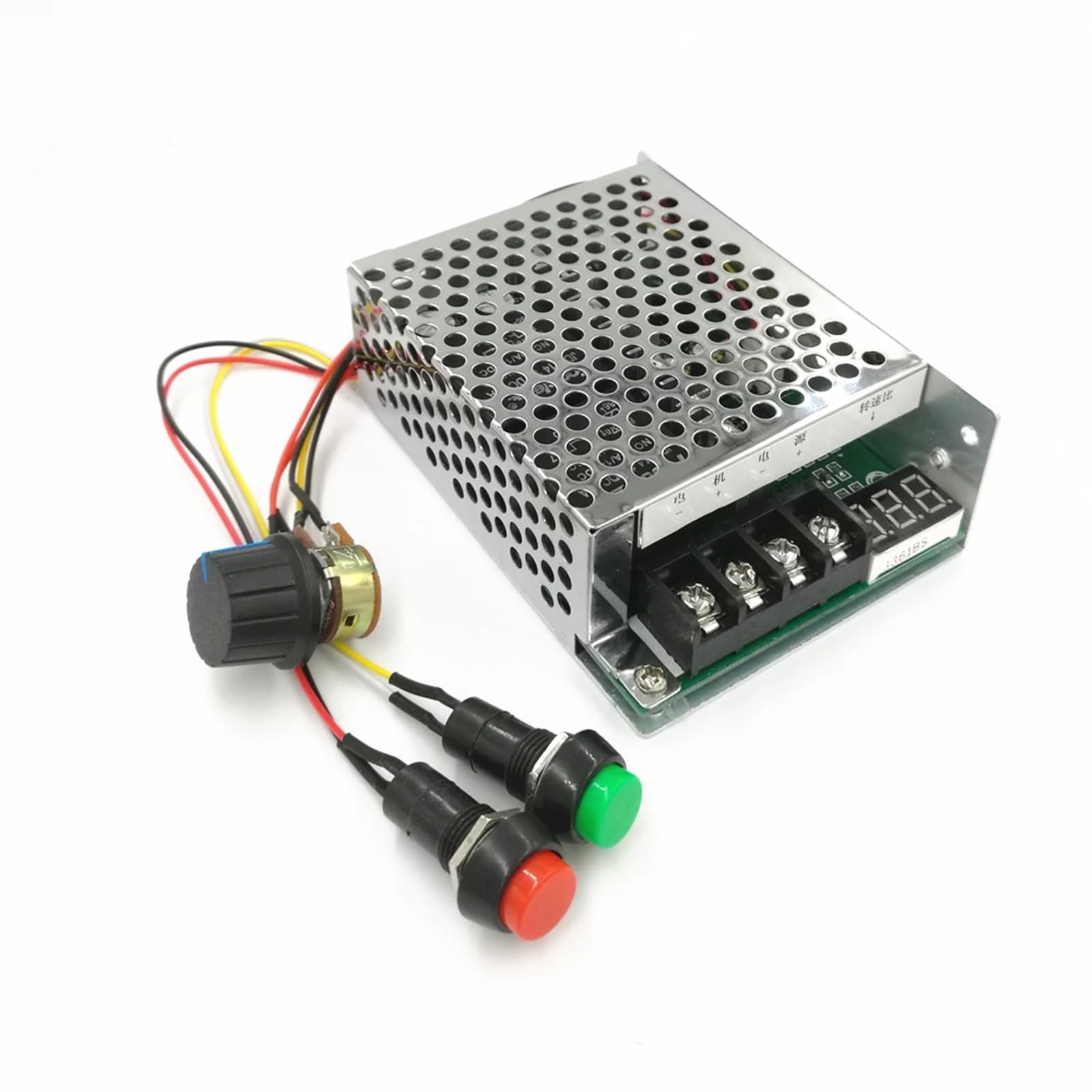 30PCS 12V24V36V48V55V Regolatore Elettrico ad Alta Potenza con Asta di Spinta Regolazione della velocità del Motore DC Nessun Blocco Display Digitale avanti e Indietro