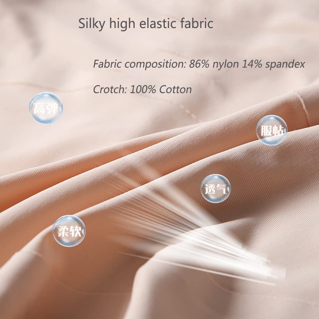 2 PCS Traceless Tummy Control Panty Donne Body Sculpting Cintura Vita Hip-up Body Vita Media Sottile Shapewear (Color : Svart, Size : M.)