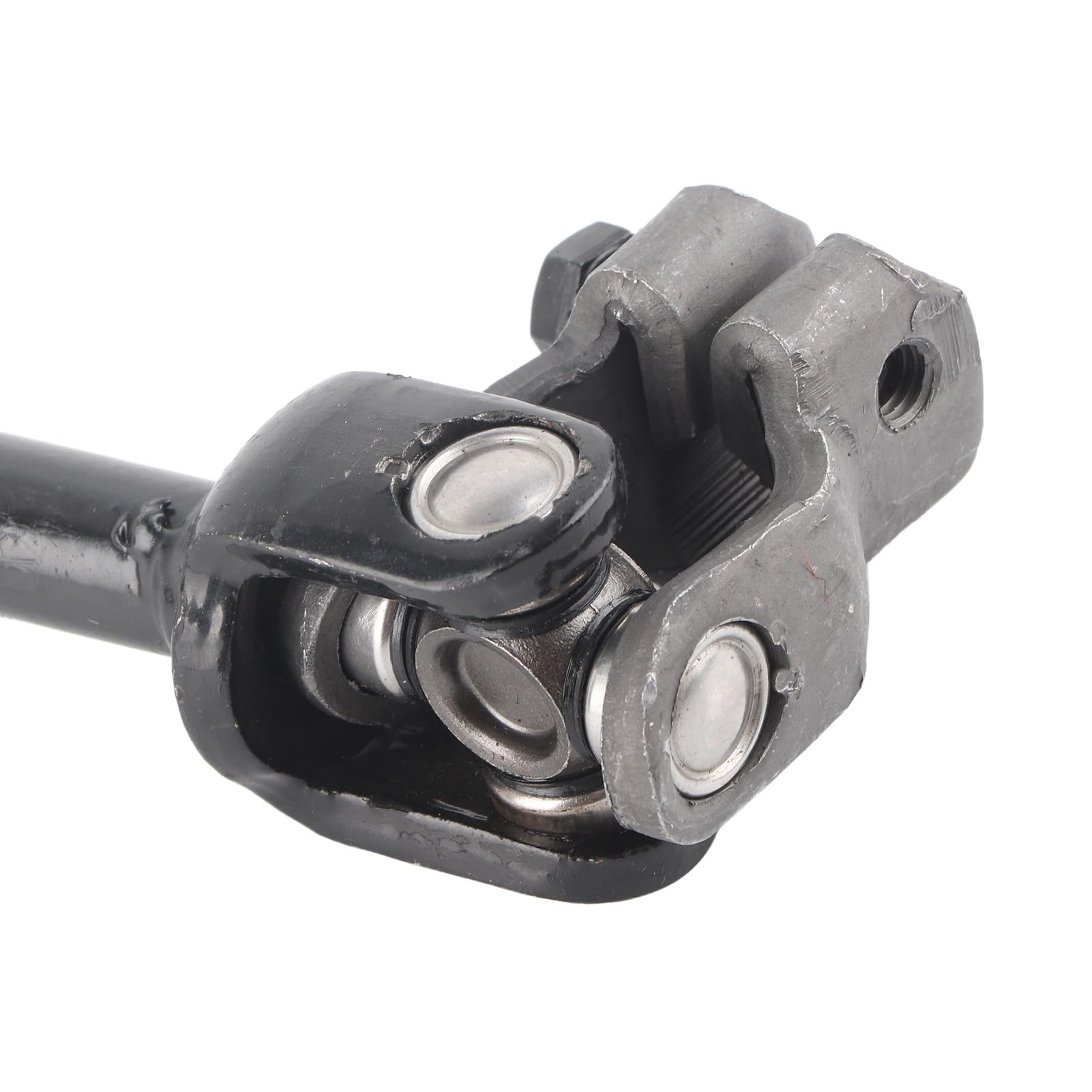 Colonne De Direction Ft Rack Knuckle 30T 375Mm en Acier Oy pour 110 125 DIY Go Kart Quad ATV Compatible avec Appareil De Direction ATV Et Go Kart Mise À Niveau Performances