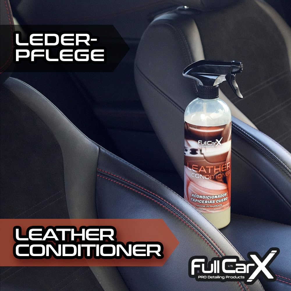 FULLCARX Leather Conditioner 5L Lederpflege Auto, Behandlung von Leder Autositz Polster Innenraum Lederpflegemittel Spezialpflege Langanhaltende Wartung, Reinigung Detailing Professionelles Produkt