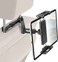 Vista 9 de Kairiyard Soporte para Tableta para Automóvil, Brazo de Extensión Triangular Ajustable Soporte para Tableta de Asiento Trasero de Automóvil