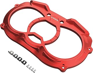 NICECNC Moldura de painel compatível com Can Am Maverick X3 4x4 Turbo DPS 2017 2018 2019 2020 2021 | Maverick X3 R 4x4 Turbo DPS 2017-2019 | Maverick X3 Max RR 4x4 DS 2022, veja acessórios vermelhos