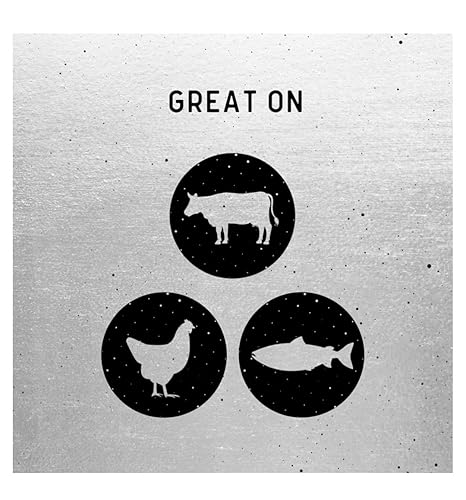 Miniatura 6 de Kinder's Prime - Filete con ajo negro y trufa (7.9 onzas) y cebolla caramelizada para hamburguesa (7.9 onzas) con bolígrafo Bryant Desai Supplies