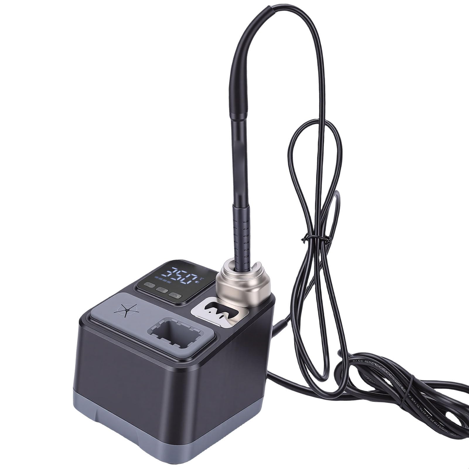 Dpofirs Estación de Soldadura de Calentamiento Rápido de 65 W (black)
