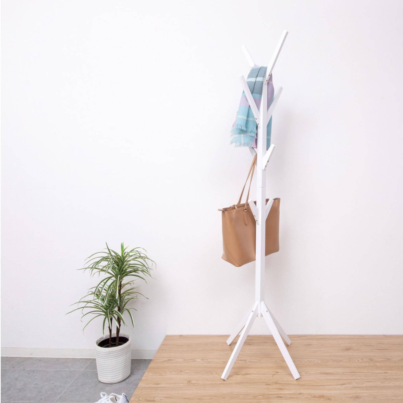 Amazon｜クロシオ ポールハンガー コートハンガー Bamboo ポール