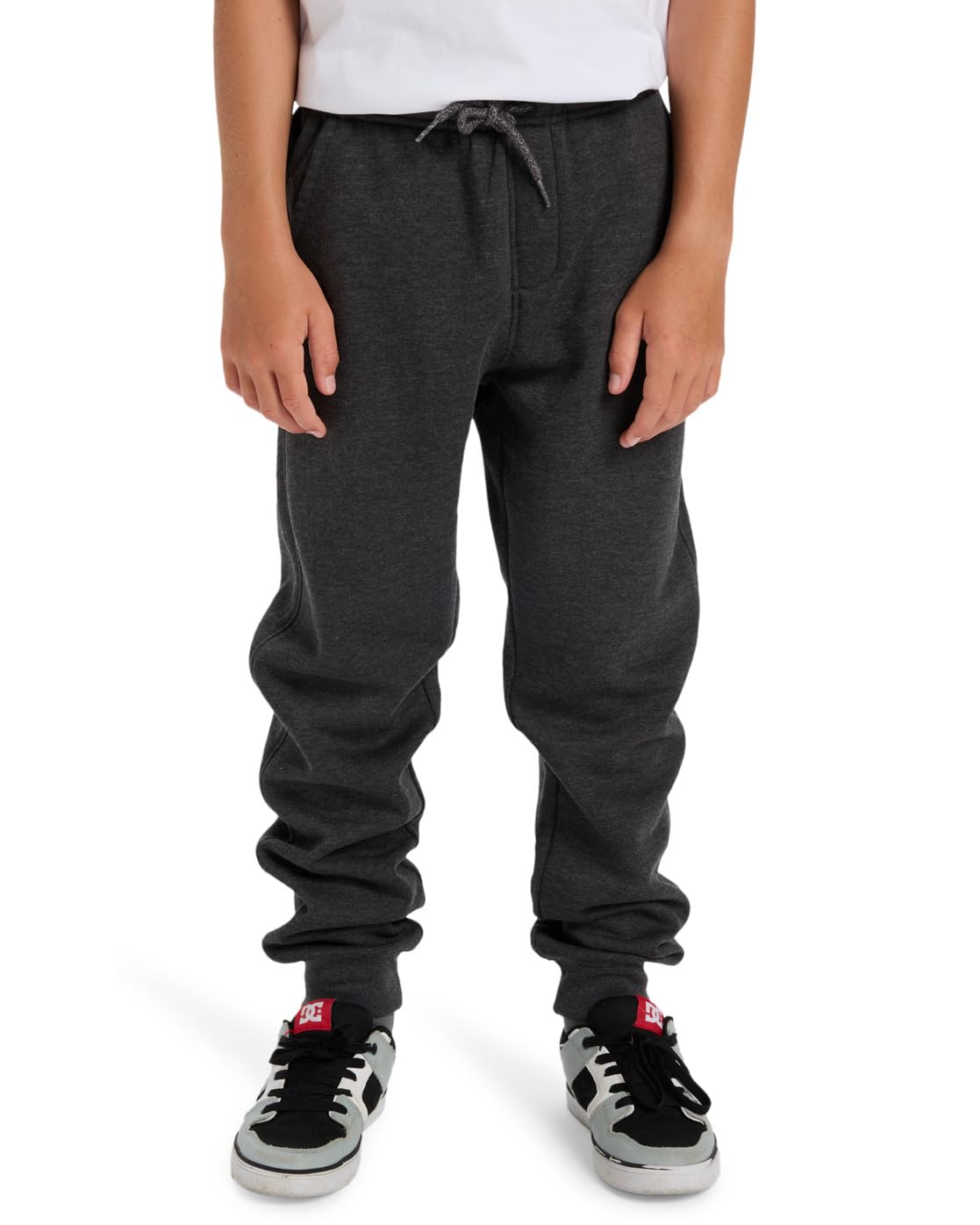 Quiksilver Elastic Waist Pants Slim Jogger Boy's Black 16