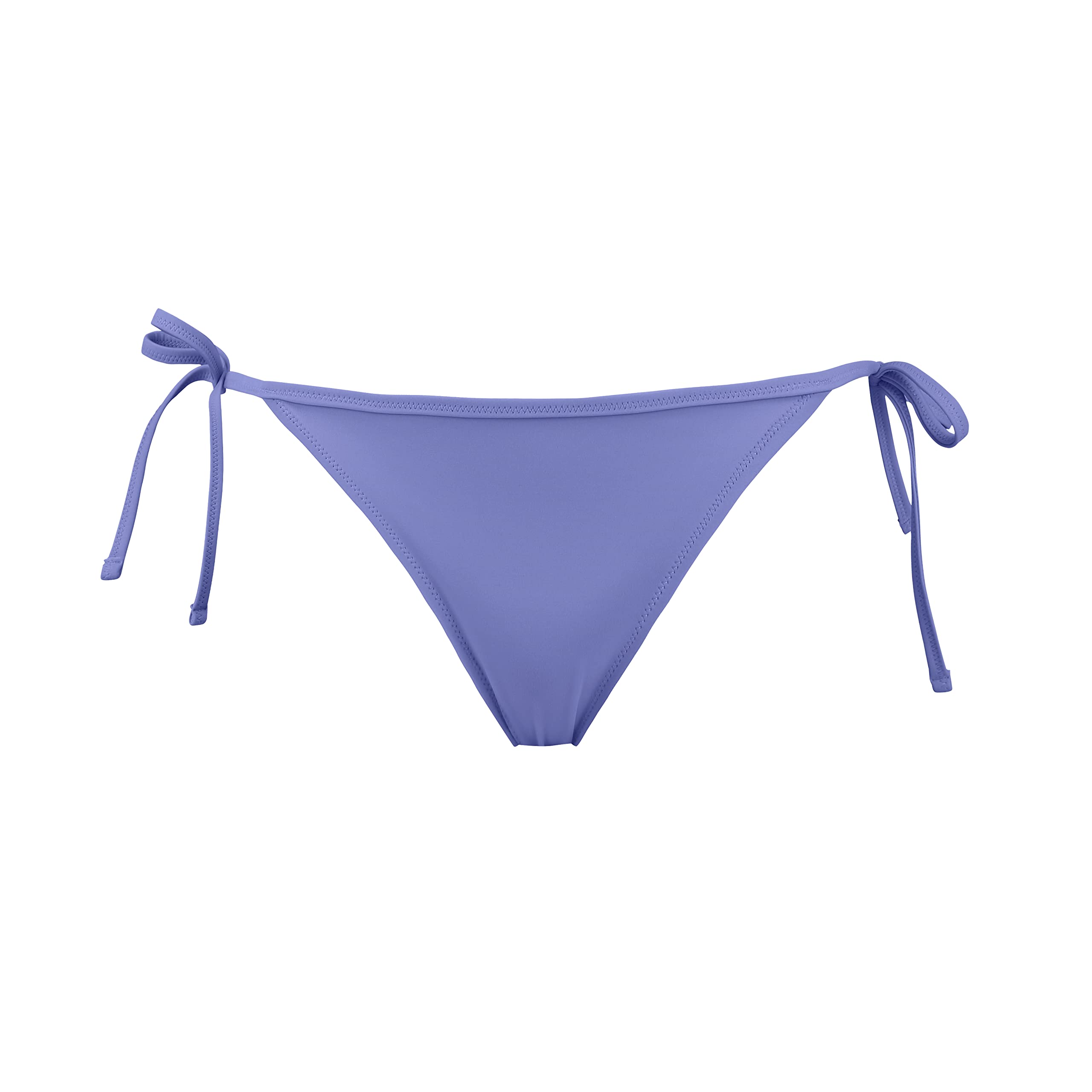 Puma Women's Side Tie Bikini Bottoms, Electric Purple, S, Electric Purple, S