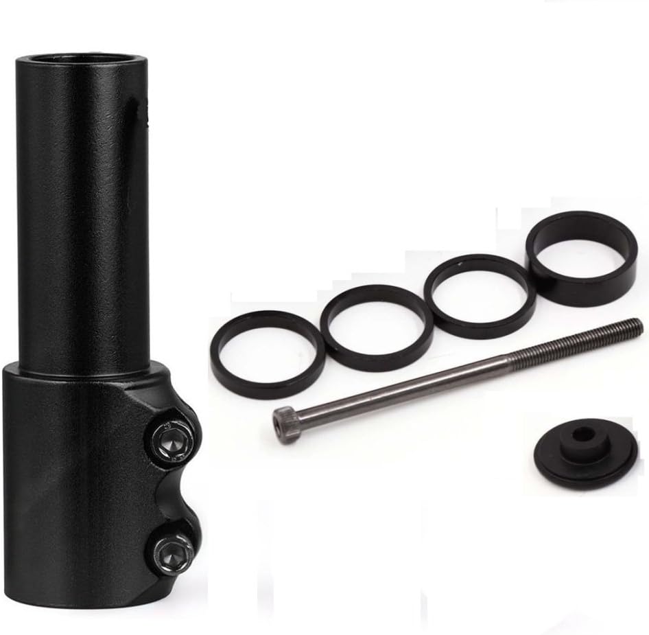 Bicycle Bike Fork Stem Extender Handlebar Riser Adaptor Aluminium Alloy Head Up Adapter