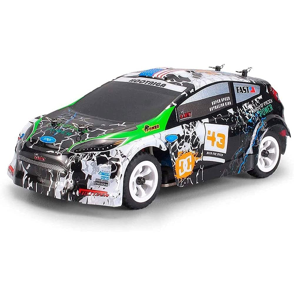 WENTING RC Car K989 2.4G Electric 4WD Off-Road Racing Car 1/28 Scale Alloy Chassis High-Speed RC Vehicle Professional Drifting RC Car 30KM/H Professional RC Racing Car Gifts For Boys And Girls