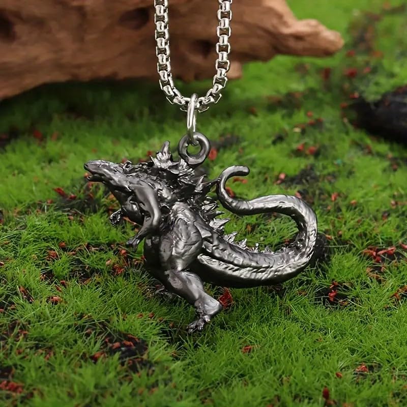 monster dinosaur god Pendant Necklace4