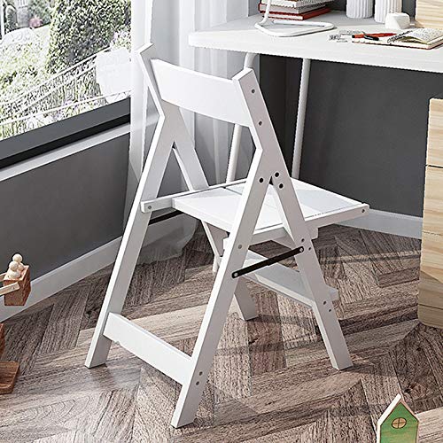 Chaise à escabeau pliante 4 étapes pour rangement maison