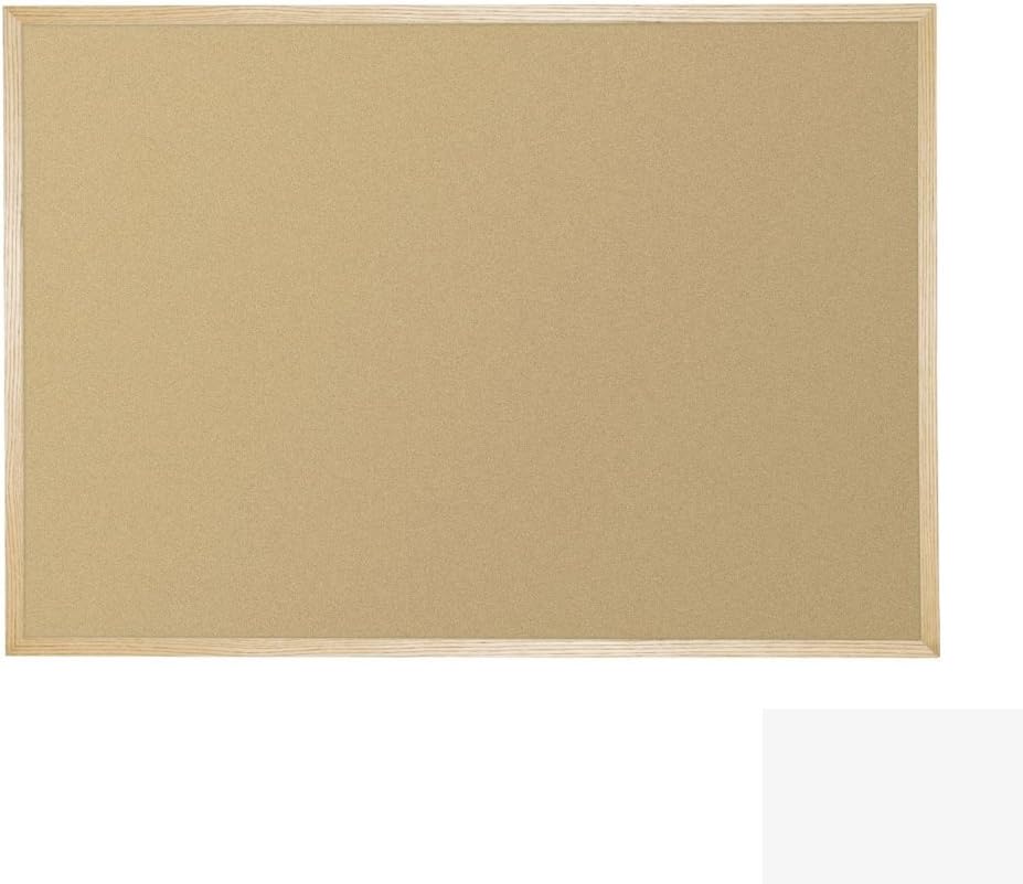 Best Rite ValuTak Natural Cork Tackboard Wood Trim (Oak