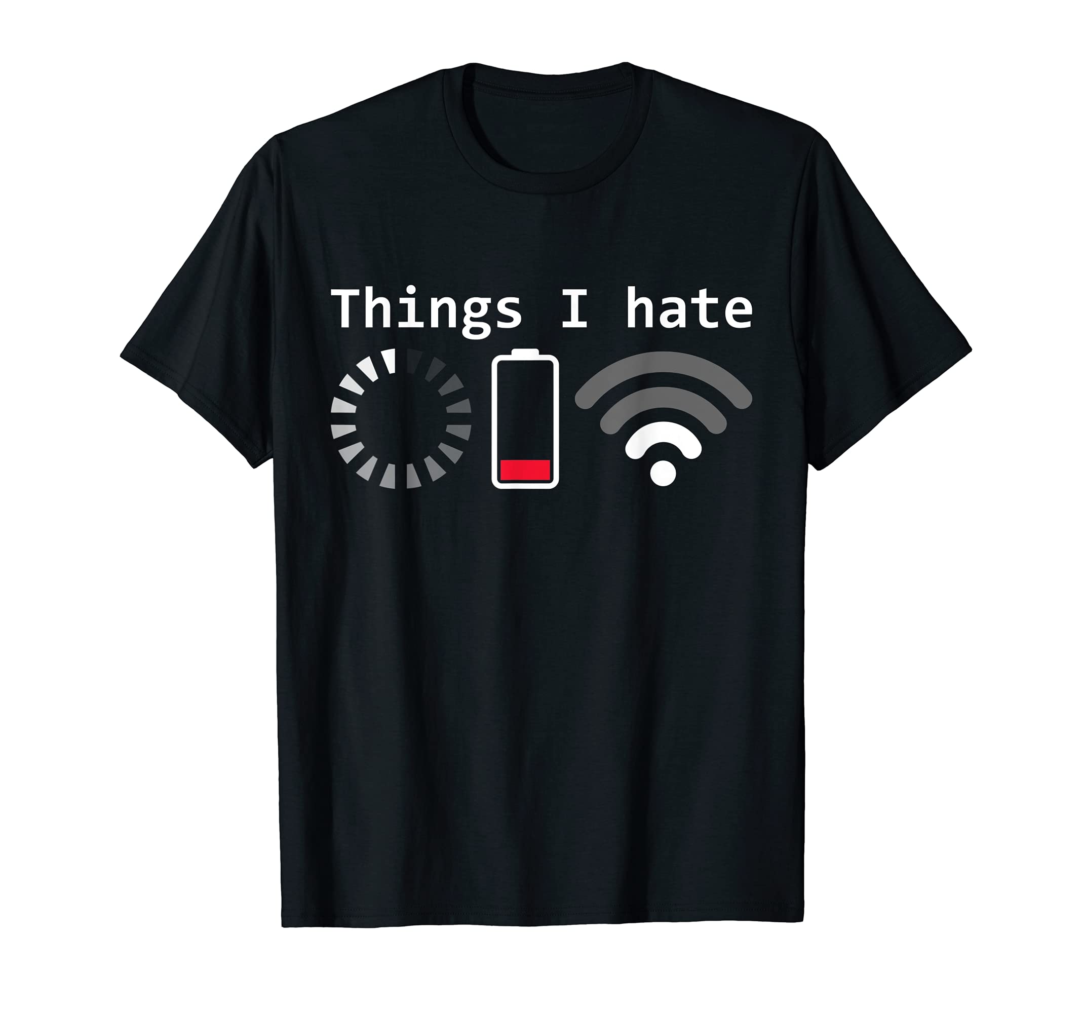 Programmer Computer Nerd Gifts & TeesThings I Hate Funny Computer Programming Debugger Programmer T-Shirt