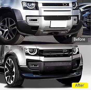 Amazon.com: Front Bumper Spoiler Lip Chin Kit Fits for Land