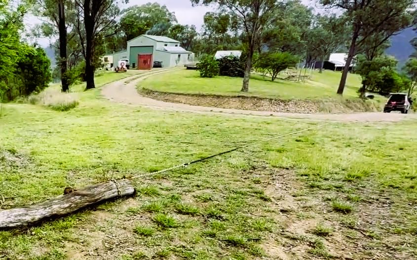 Image of DOWN UNDER OUTDOORS Heavy Duty 3 /8 inchx 10ft Grade 70 Recovery Log Chain