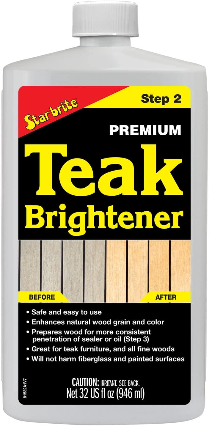 (32 Oz) - Star Brite Premium Teak Brightener