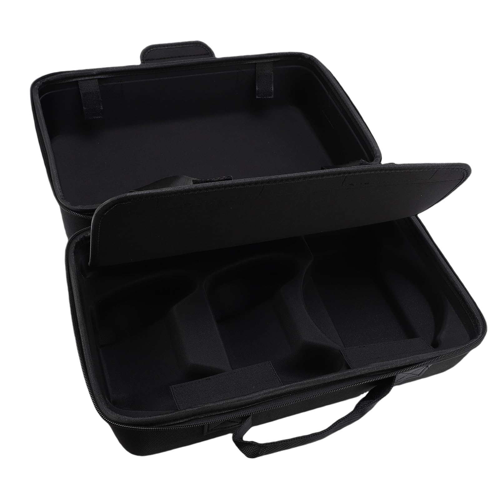 Gucagle Custodia rigida da trasporto per console SLIM Borsa da viaggio di grande capacità con tracolla regolabile Materiale EVA in nylon resistente e impermeabile Adatta per cavi USB per (Nera)