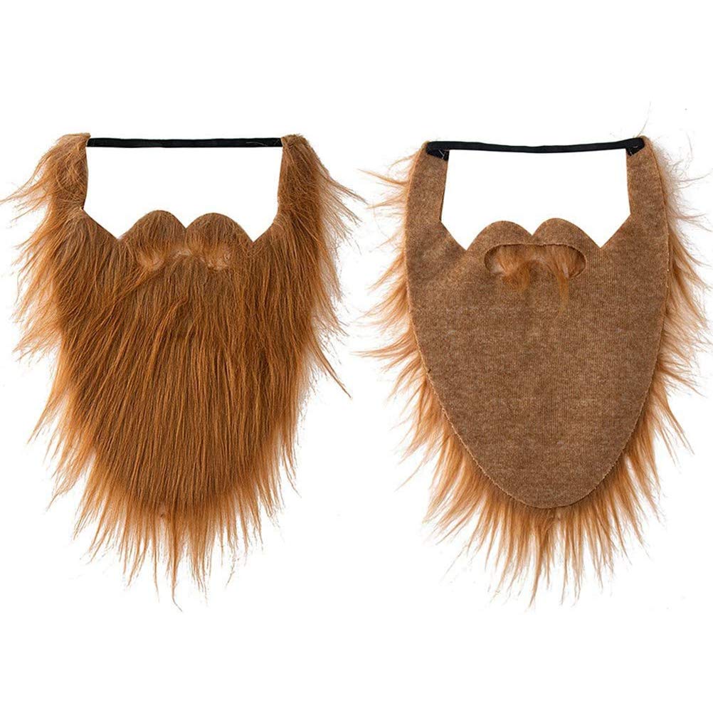 CZSMART Knstlicher Bart, Falscher Bart Vollbart Karneval Lustiger  Geflschter Schnurrbart Kostmzubehr Halloween Kostm Partyzubehr:  Amazon.de: Spielzeug