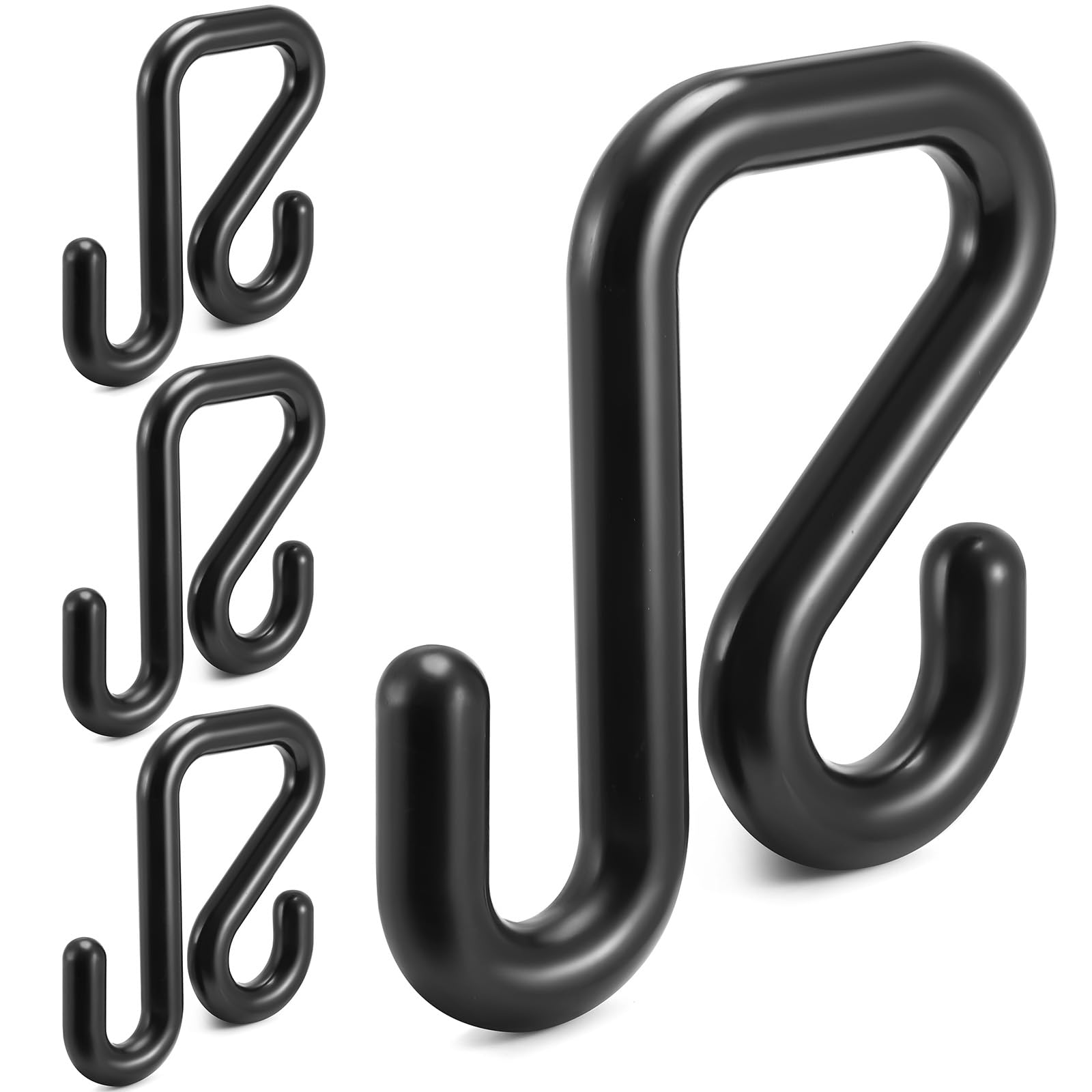 CroBlissful 4 Pcs Lineman Bucket Hooks, Bucket Lip Tool Holders, 2 Inches
