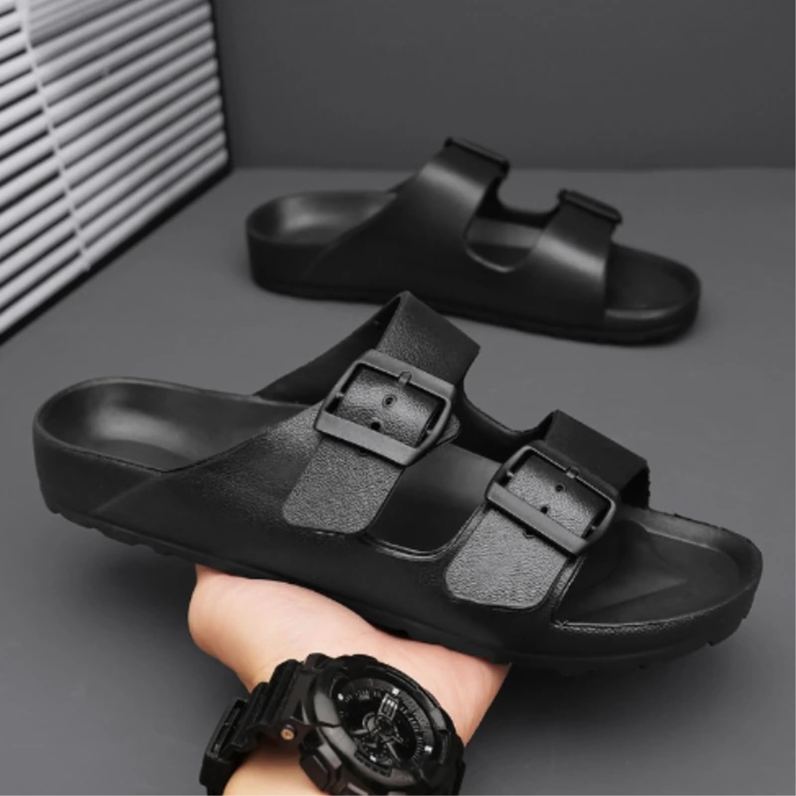 Ciabatte Uomo Donne Uomini Pantofole Sandali Morbidi Estate Spiaggia Casual Scarpe Eva Slides Flip-Flop Sandale-white-38