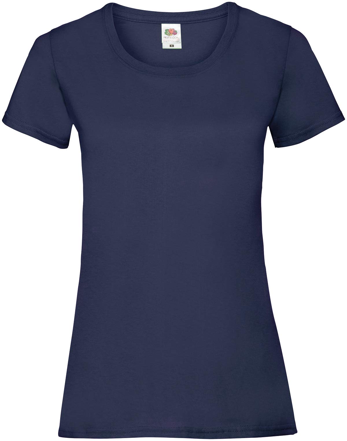 Fruit of the Loom Women's Valueweight Short Sleeve T-Shirt, Navy, 16 (Manufacturer Size:X-Large)