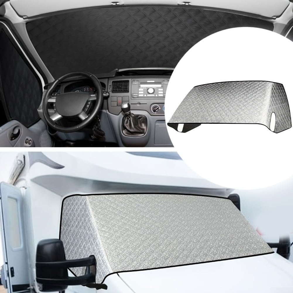 Coperture per parabrezza RV Coperture termiche portatili per parabrezza Coperture per parabrezza RV Protezione solare per finestra anteriore Coperture per parabrezza RV Coperture per neve