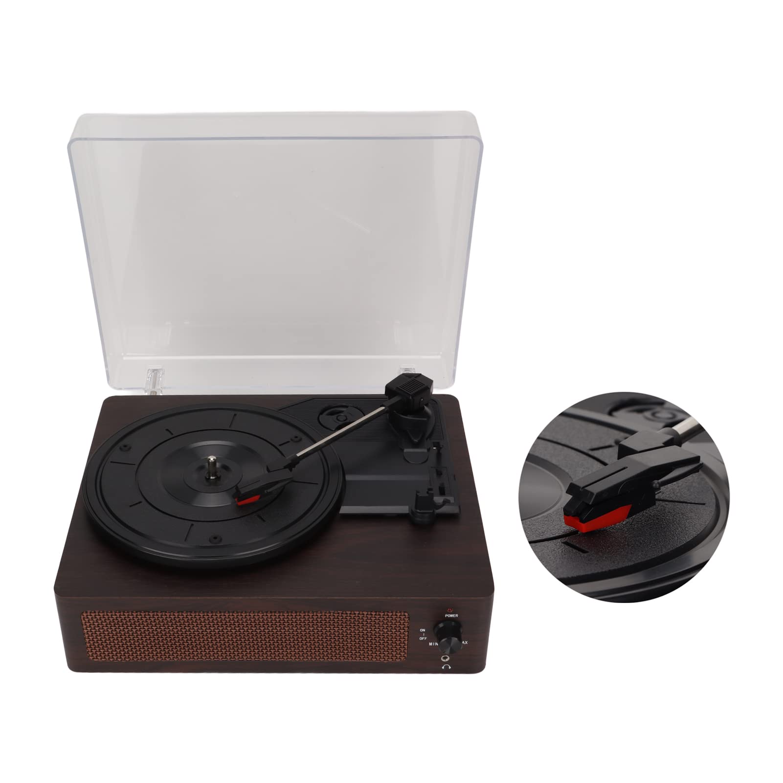 Grammofono BT Giradischi in Vinile Giradischi a 3 velocità Digitalizzazione USB per Amanti della Musica Collezionisti di Vinili