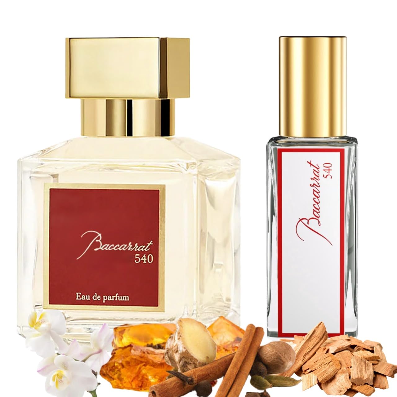 Equivalence of Baccarrat 54O EAU de Parfume -Long Lasting Daily 12-14 Hours Perfume Oil Roll On Deluxe for Men, Women 99% Same Fragrance large bottle not included (10 ml EAU ROLL ON OIL)