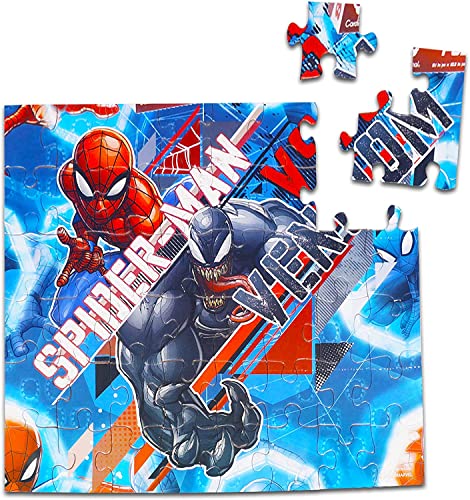 Jigsaw@ Spiderman, Transformers, And Paw Patrol Puzzle Packs For Kids - 6 Spiderman, Transformers, And Paw Patrol 24/48 Piece Jigsaw Puzzles (Puzzle Pack For Kids Ages 4-8) #TOP3