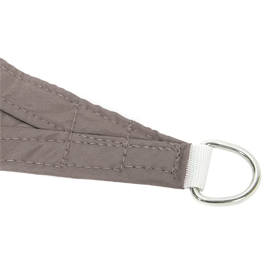 Voile D'ombrage, Voile D'ombrage Rectangulaire, Protection des Rayons UV Et Tissu Imperméable, Voile D'ombrage pour Extérieur/Terrasse/Jardin (3mx5m,Brown)