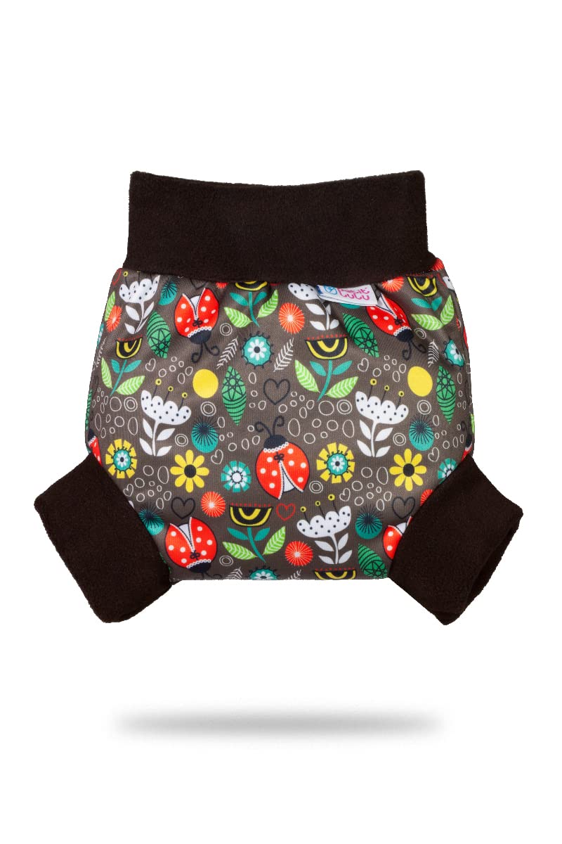 Petit Lulu Pull Up PUL - Copripannolino taglia L (9 – 13 kg), impermeabili, per pannolini di stoffa, prodotto in UE (Ladybugs Fair)