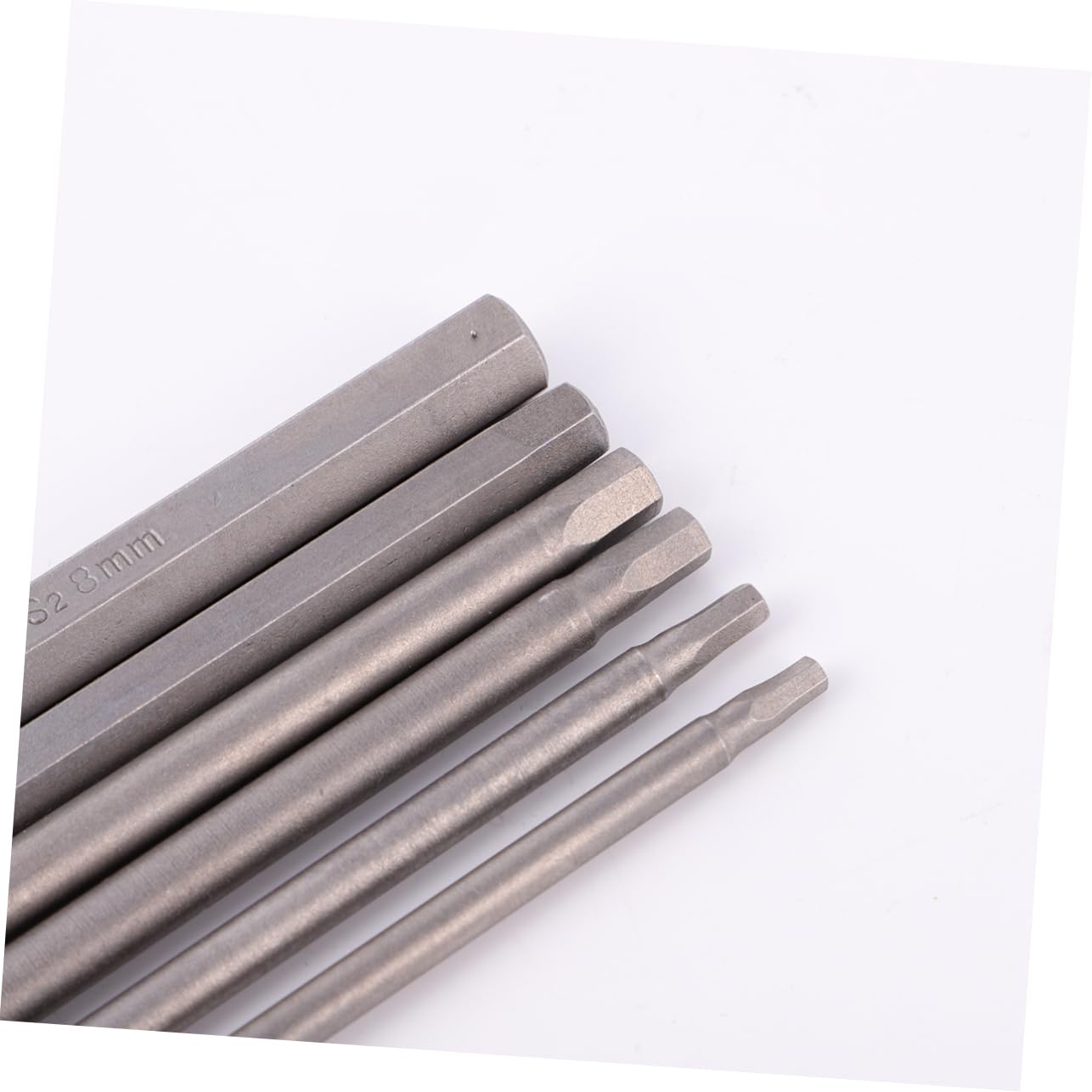 SHINEOFI 3 Set Punta Esagonale Magnetico Vite Spogliato Estrattore Di Bulloni Rotti Argento 6 Pezzi * 3