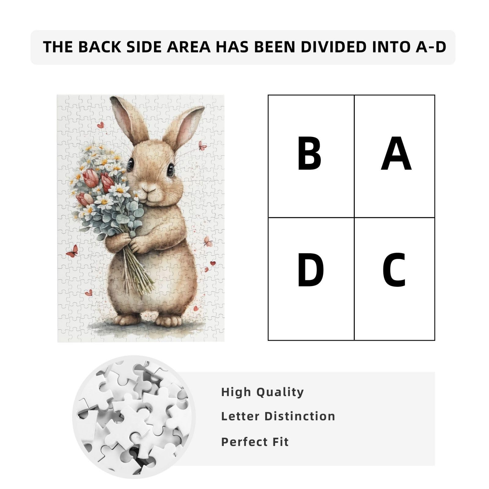 ジグソーパズル ご注文はうさぎですか？？ 5種 各300ピース ジグソーパズル 月待ちうさぎ 1000ピース (完成サイズ:26×38cm